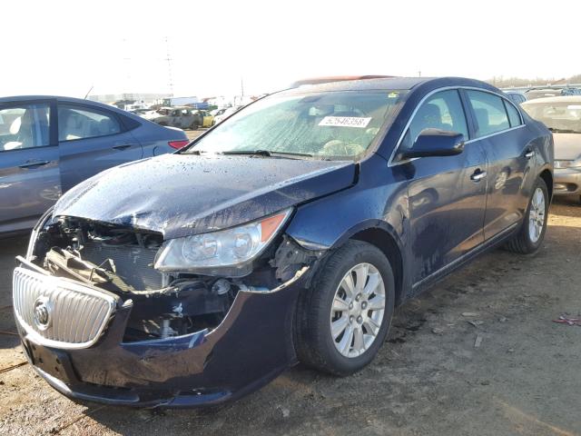 1G4GA5EC7BF398430 - 2011 BUICK LACROSSE C BLUE photo 2