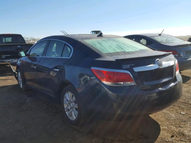 1G4GA5EC7BF398430 - 2011 BUICK LACROSSE C BLUE photo 3