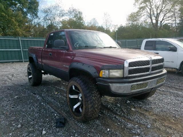 3B7KF23641G749917 - 2001 DODGE RAM 2500 BURGUNDY photo 1