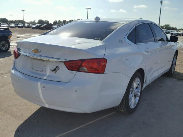 2G1115SL4E9283868 - 2014 CHEVROLET IMPALA LT WHITE photo 4