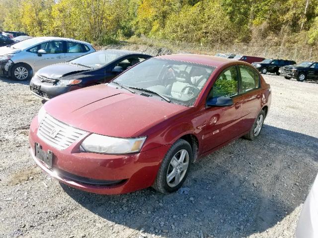 1G8AJ55F86Z203180 - 2006 SATURN ION LEVEL MAROON photo 2