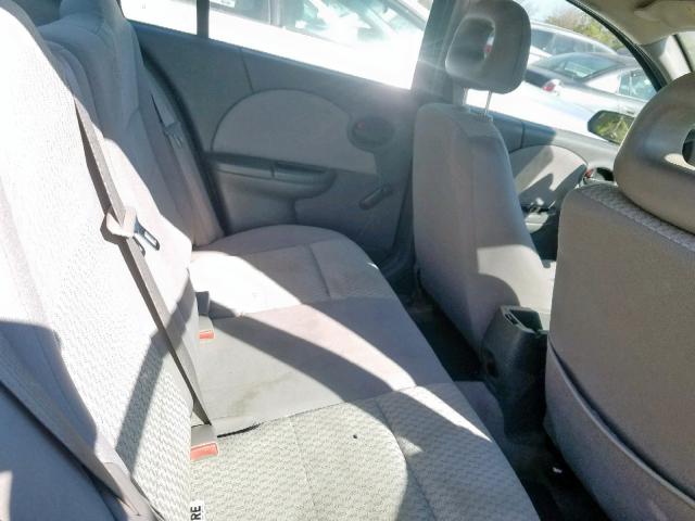 1G8AJ55F86Z203180 - 2006 SATURN ION LEVEL MAROON photo 6