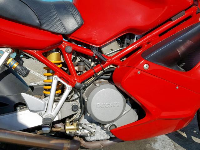 ZDM1TBBS57B005705 - 2007 DUCATI ST3 RED photo 7