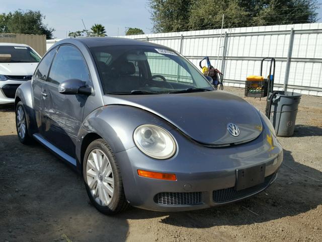 3VWRG31C68M504667 - 2008 VOLKSWAGEN NEW BEETLE GRAY photo 1