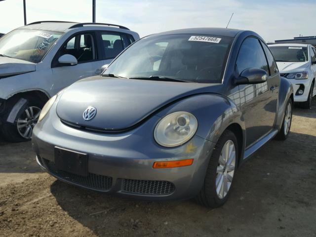 3VWRG31C68M504667 - 2008 VOLKSWAGEN NEW BEETLE GRAY photo 2