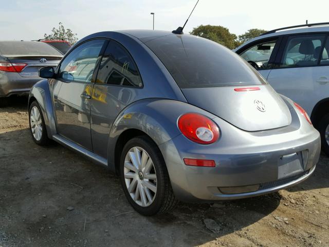 3VWRG31C68M504667 - 2008 VOLKSWAGEN NEW BEETLE GRAY photo 3