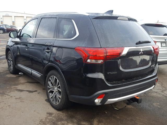 JA4AZ3A35JZ014438 - 2018 MITSUBISHI OUTLANDER BLACK photo 3