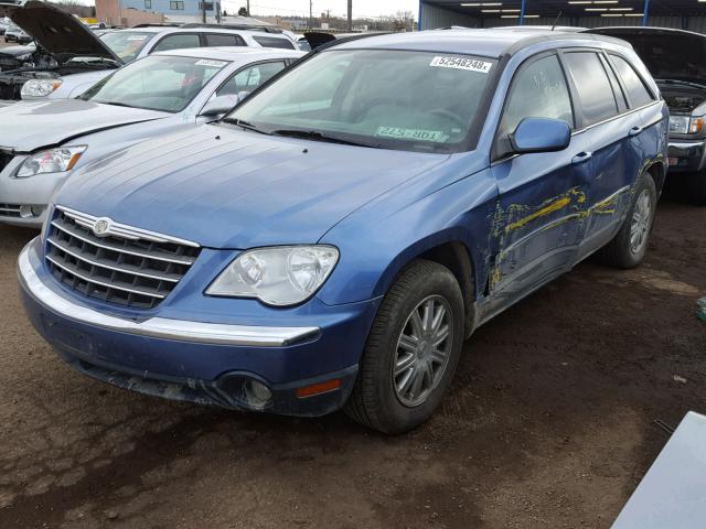 2A8GM68X97R239319 - 2007 CHRYSLER PACIFICA T BLUE photo 2