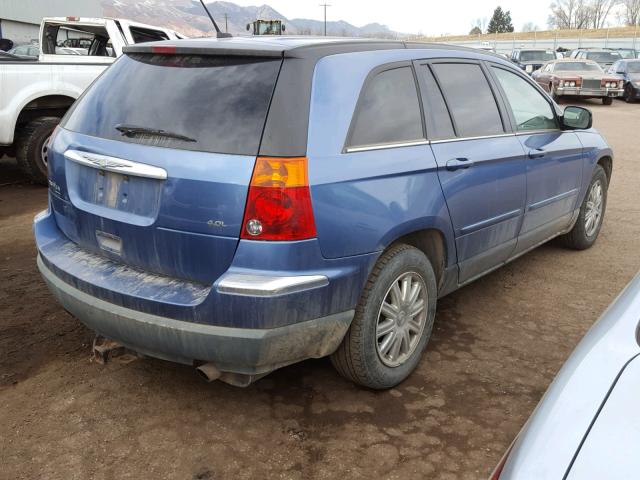 2A8GM68X97R239319 - 2007 CHRYSLER PACIFICA T BLUE photo 4