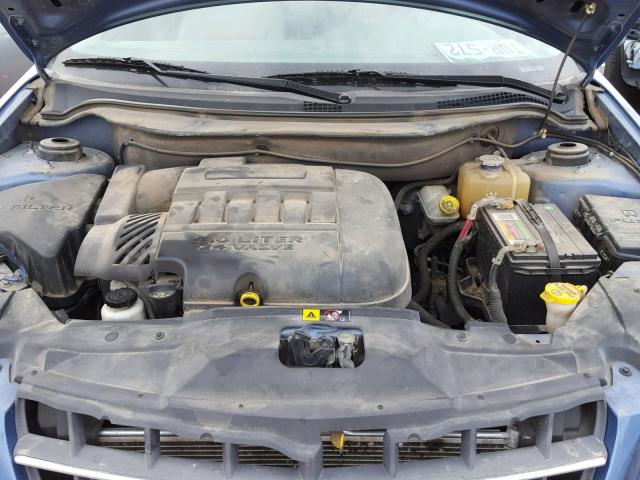 2A8GM68X97R239319 - 2007 CHRYSLER PACIFICA T BLUE photo 7