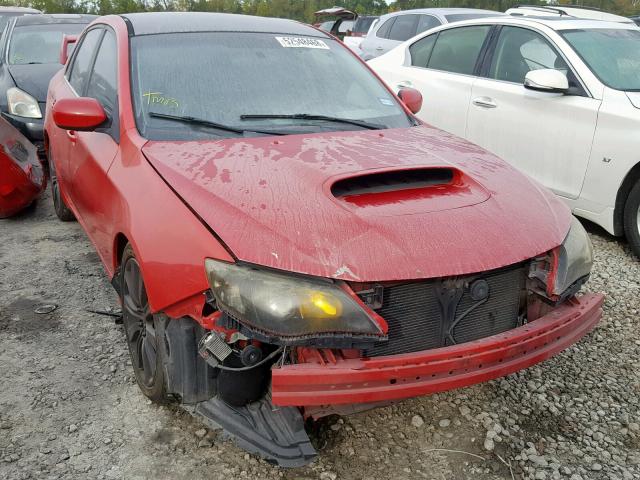 JF1GE74678G500690 - 2008 SUBARU IMPREZA WR RED photo 1