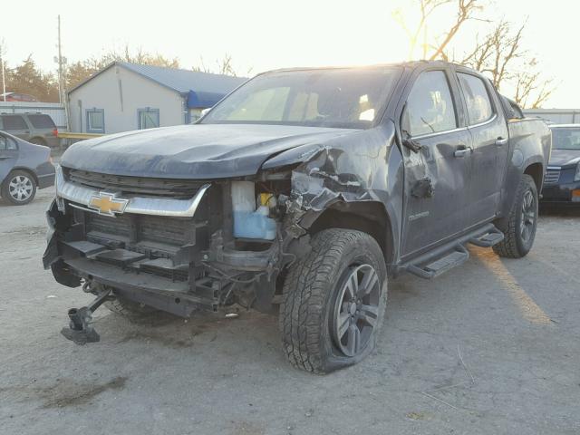 1GCGTCE39G1146007 - 2016 CHEVROLET COLORADO L GRAY photo 2