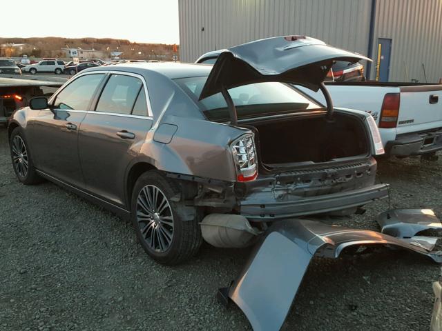 2C3CCAGG7CH167232 - 2012 CHRYSLER 300 V6 SILVER photo 3