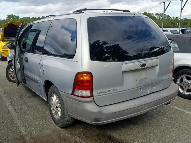 2FMZA5142YBA98781 - 2000 FORD WINDSTAR L SILVER photo 3