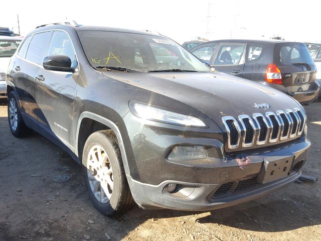 1C4PJLCS9EW116098 - 2014 JEEP CHEROKEE L BLACK photo 1