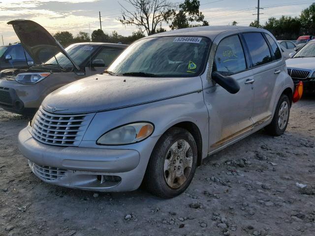 3C4FY48B64T354792 - 2004 CHRYSLER PT CRUISER SILVER photo 2