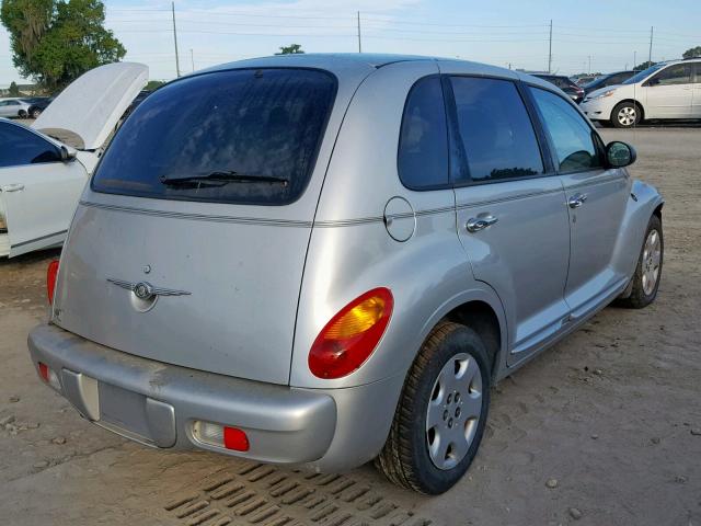 3C4FY48B64T354792 - 2004 CHRYSLER PT CRUISER SILVER photo 4