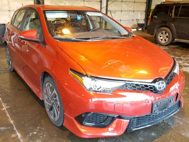 JTNKARJE6GJ506968 - 2016 TOYOTA SCION IM RED photo 1