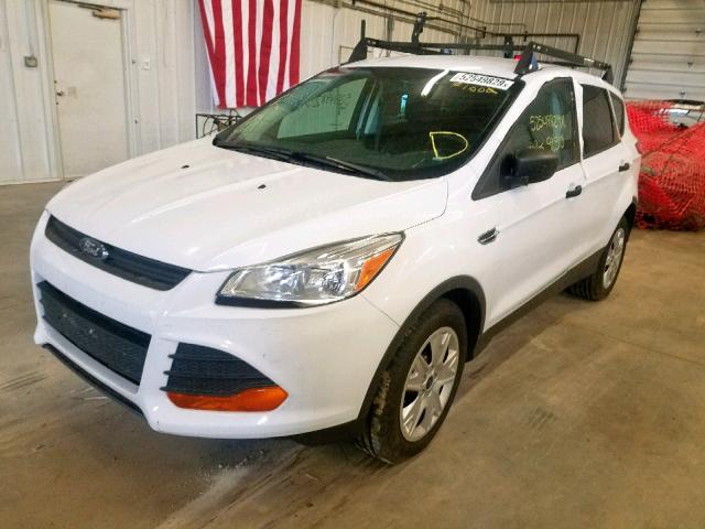 1FMCU0F73GUC84065 - 2016 FORD ESCAPE S WHITE photo 2