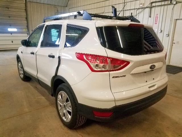 1FMCU0F73GUC84065 - 2016 FORD ESCAPE S WHITE photo 3