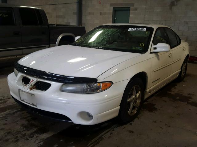 1G2WP52K92F259799 - 2002 PONTIAC GRAND PRIX WHITE photo 2