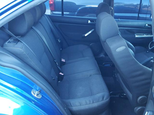 3VWSE69M04M142397 - 2004 VOLKSWAGEN JETTA GLS BLUE photo 6