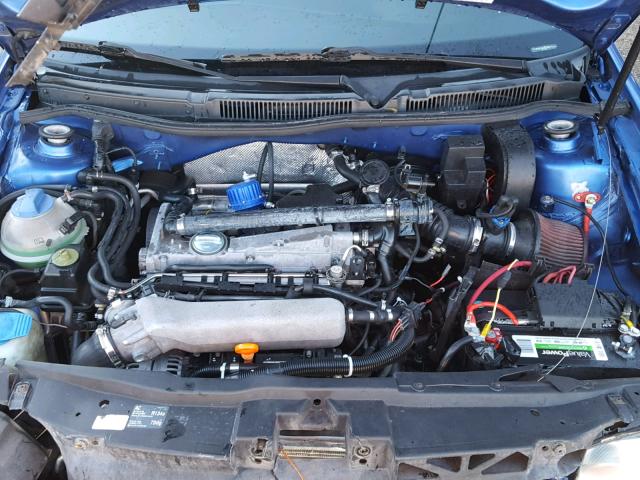 3VWSE69M04M142397 - 2004 VOLKSWAGEN JETTA GLS BLUE photo 7