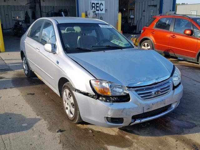 KNAFE122375421155 - 2007 KIA SPECTRA EX SILVER photo 1