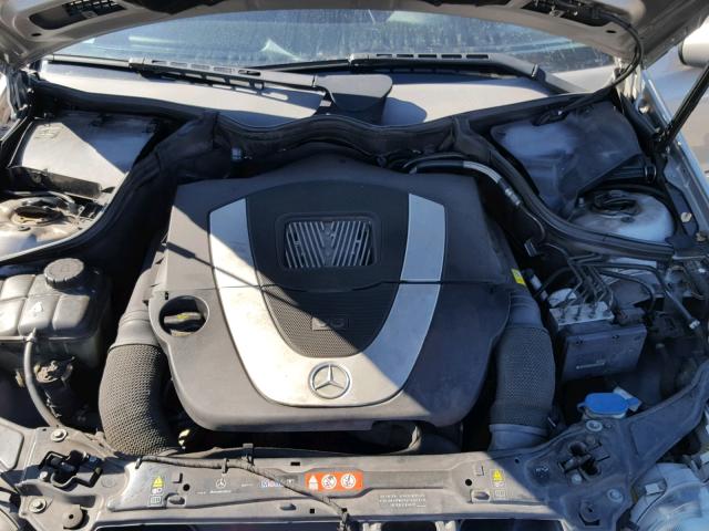 WDBRF52H77F843754 - 2007 MERCEDES-BENZ C 230 GRAY photo 7