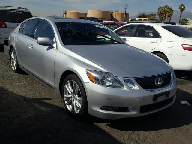 JTHBC96S475004321 - 2007 LEXUS GS 450H SILVER photo 1