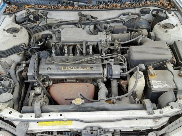 1Y1SK5366PZ048491 - 1993 GEO PRIZM BASE BLACK photo 7