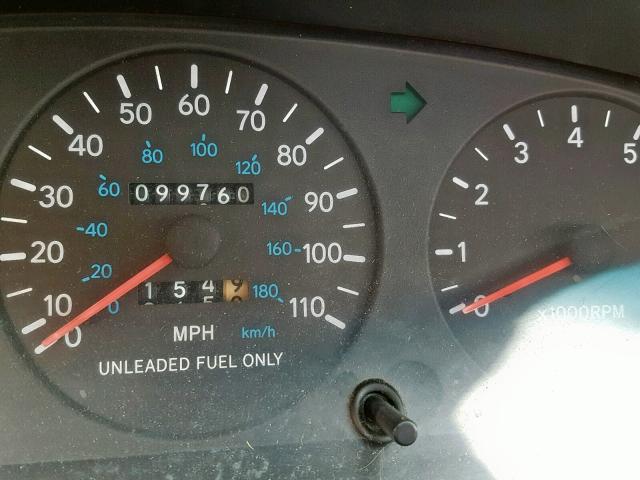 1Y1SK5366PZ048491 - 1993 GEO PRIZM BASE BLACK photo 8