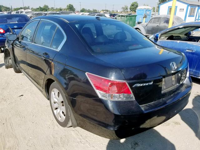 JHMCP26838C043936 - 2008 HONDA ACCORD EXL BLACK photo 3