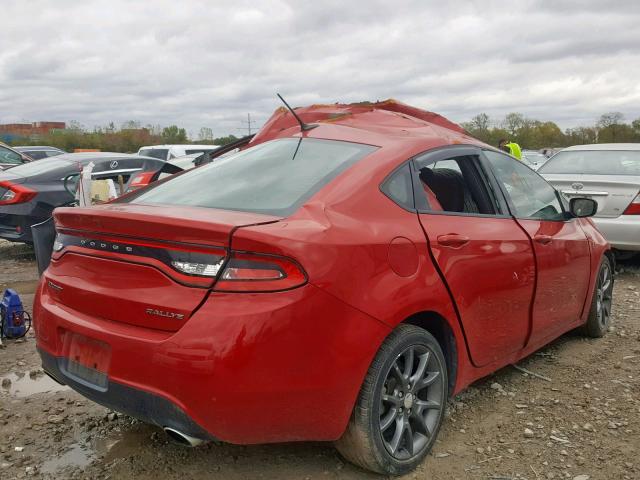 1C3CDFBB2GD541092 - 2016 DODGE DART SXT  photo 4