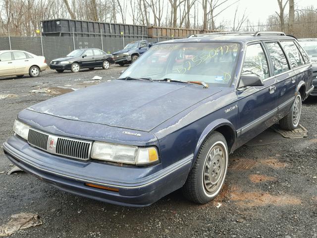 1G3AJ85M3S6357135 - 1995 OLDSMOBILE CIERA SL C BLUE photo 2