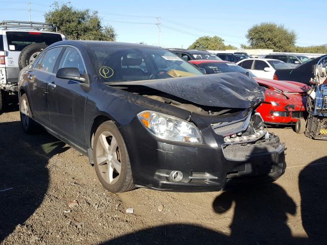 1G1ZE5E01CF135979 - 2012 CHEVROLET MALIBU LTZ BLACK photo 1