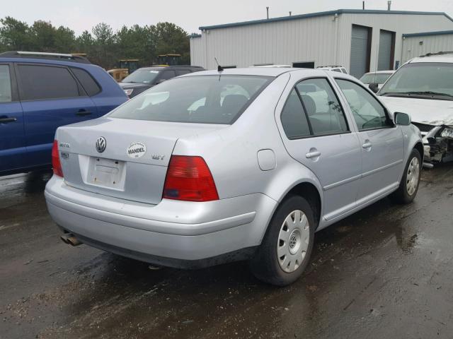 3VWRE69M33M003734 - 2003 VOLKSWAGEN JETTA GL SILVER photo 4