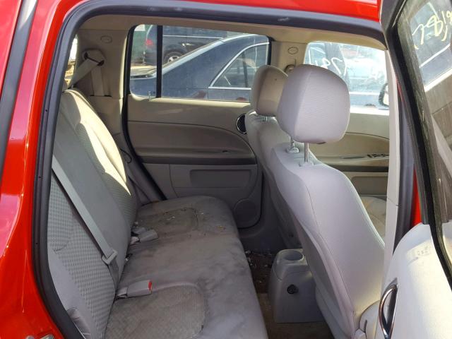 3GNBAADB5AS573646 - 2010 CHEVROLET HHR LS Rojo foto 6