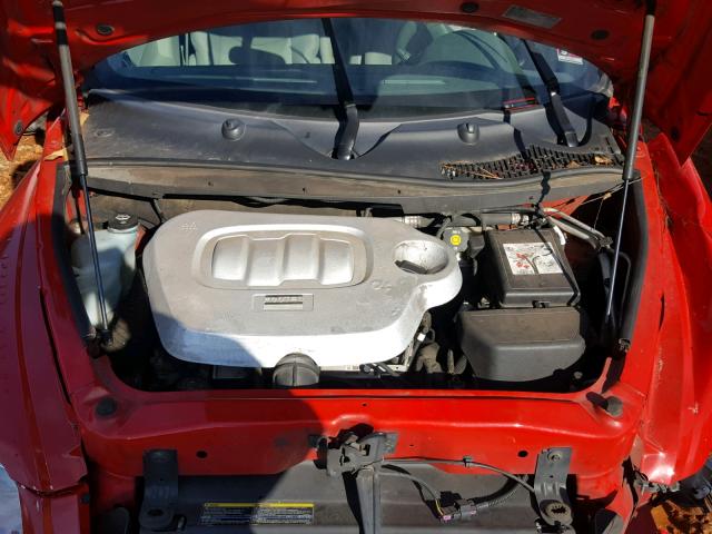 3GNBAADB5AS573646 - 2010 CHEVROLET HHR LS Rojo foto 7