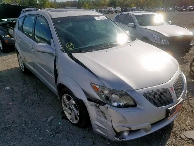 5Y2SM63865Z413674 - 2005 PONTIAC VIBE SILVER photo 1