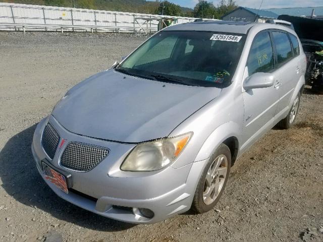 5Y2SM63865Z413674 - 2005 PONTIAC VIBE SILVER photo 2