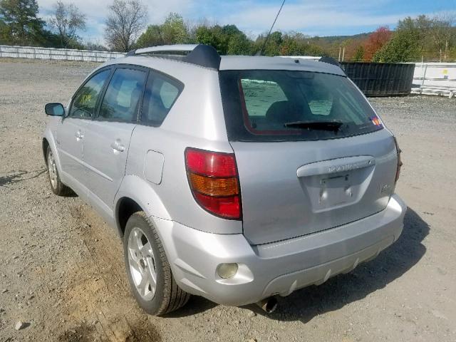 5Y2SM63865Z413674 - 2005 PONTIAC VIBE SILVER photo 3