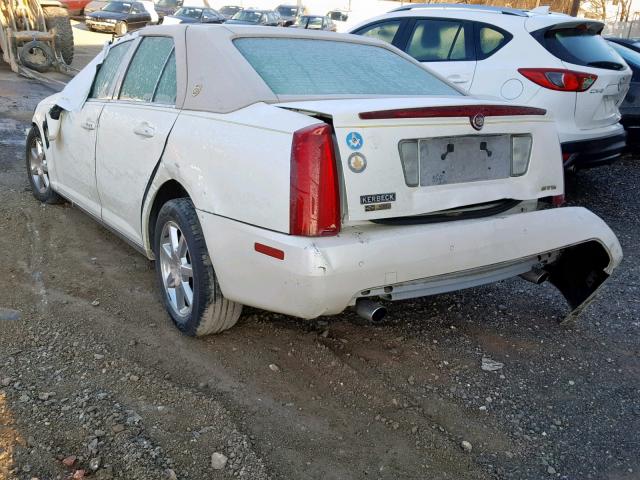 1G6DC67A250195782 - 2005 CADILLAC STS WHITE photo 3