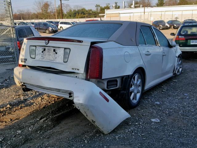 1G6DC67A250195782 - 2005 CADILLAC STS WHITE photo 4