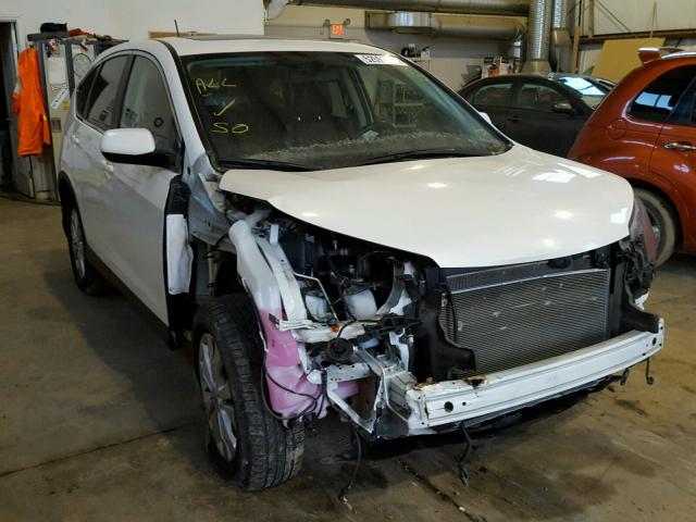 2HKRM4H71EH122025 - 2014 HONDA CR-V EXL WHITE photo 1