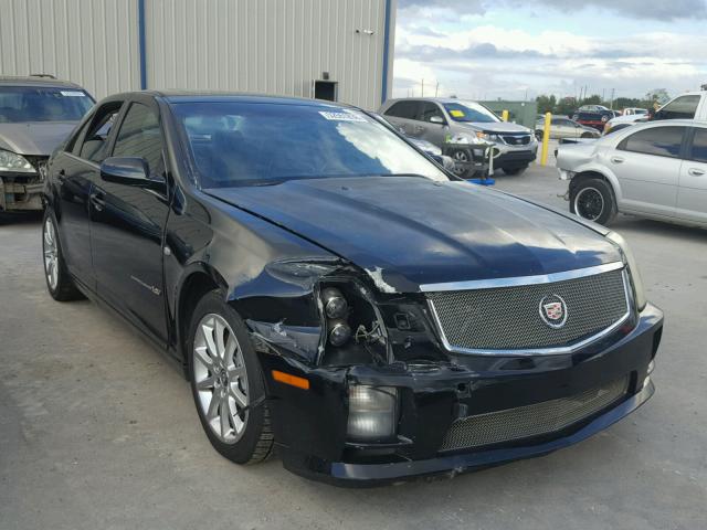 1G6DX67D070154259 - 2007 CADILLAC STS-V BLACK photo 1