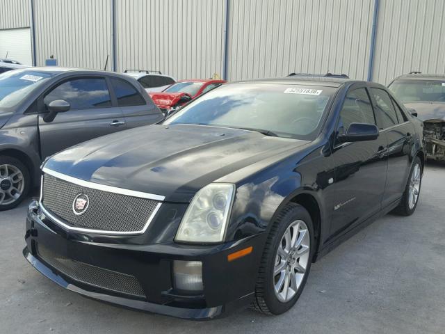 1G6DX67D070154259 - 2007 CADILLAC STS-V BLACK photo 2