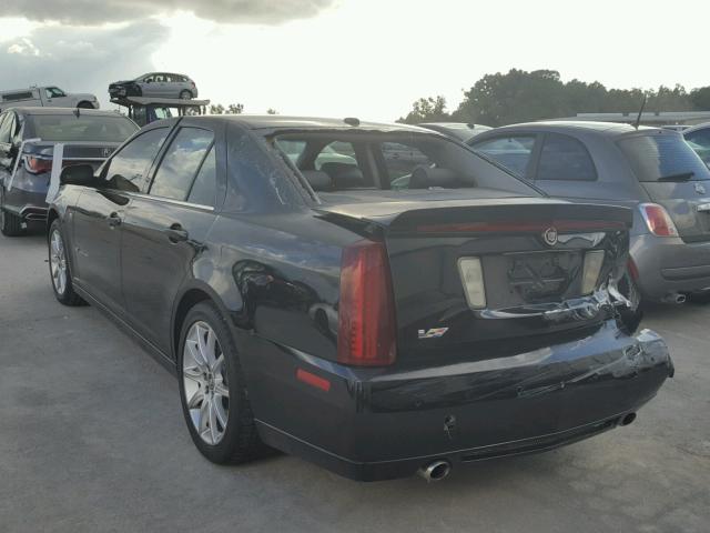 1G6DX67D070154259 - 2007 CADILLAC STS-V BLACK photo 3