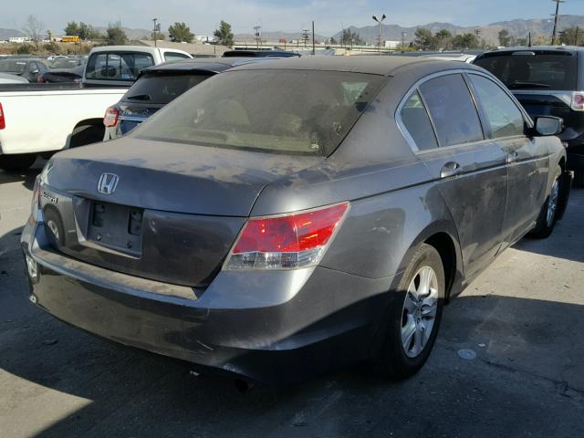 1HGCP26499A003714 - 2009 HONDA ACCORD LXP GRAY photo 4