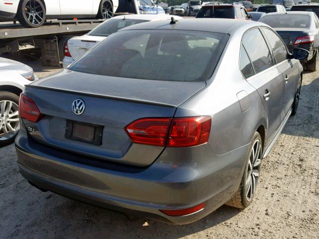 3VW487AJ5CM007776 - 2012 VOLKSWAGEN JETTA GLI GRAY photo 4